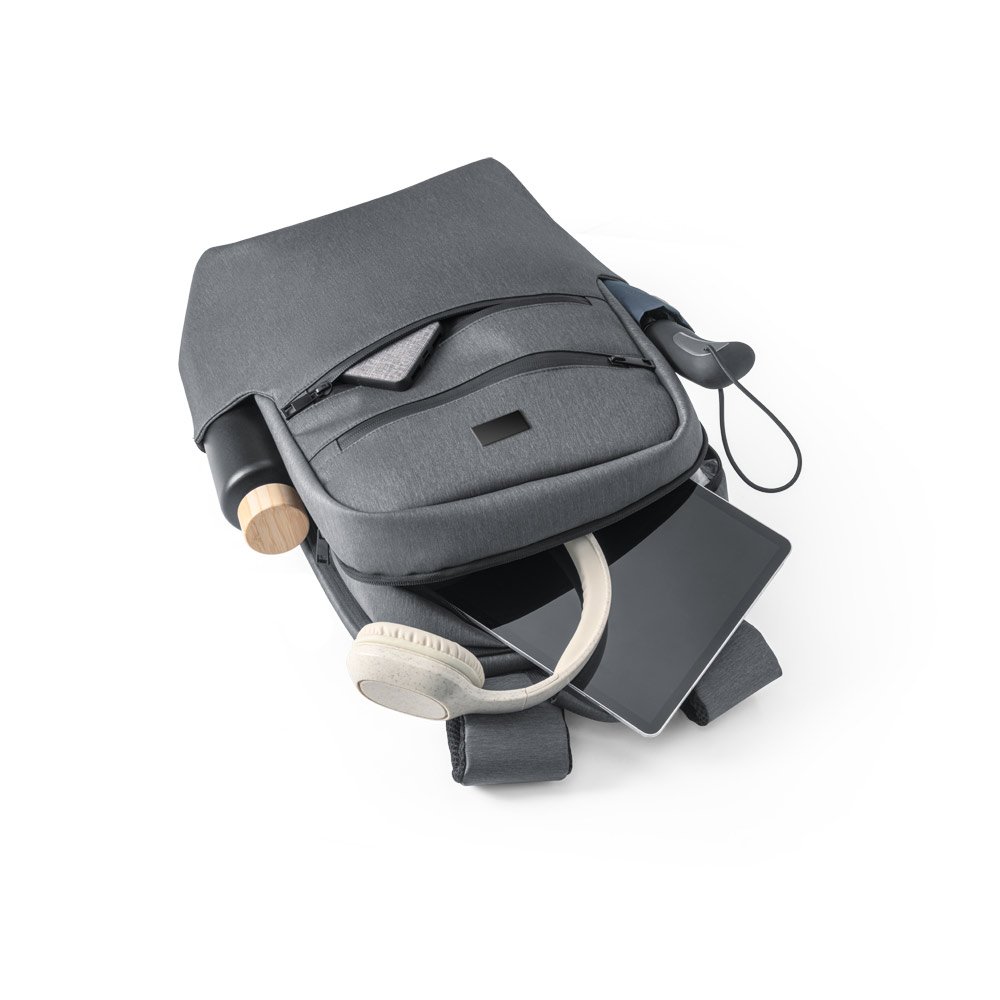 FORTALEZA. Mochila para notebook 17" em Nylon 2Tone impermeável 14 L - Imagem 7