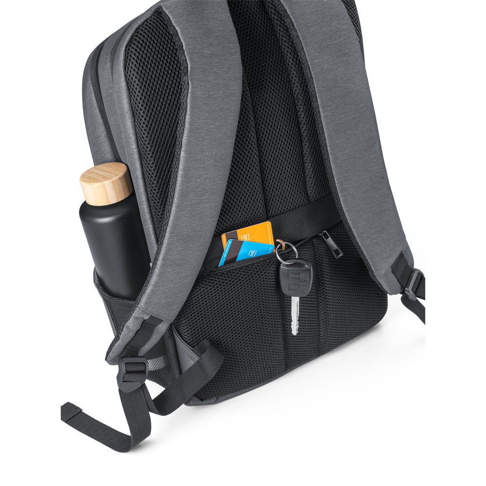 FORTALEZA. Mochila para notebook 17" em Nylon 2Tone impermeável 14 L - Imagem 8
