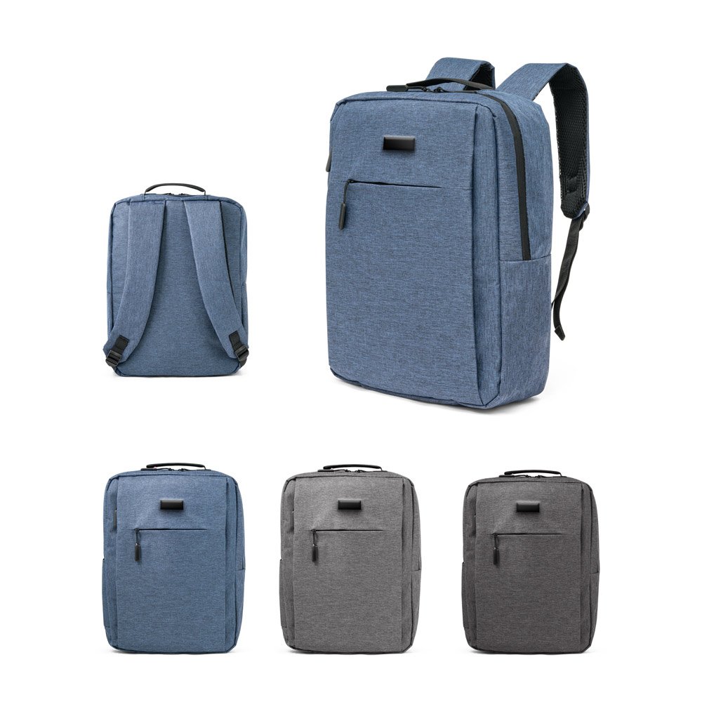 BORACAY. Mochila para notebook 15'6" em 300D de alta densidade com placa para personalização 15 L