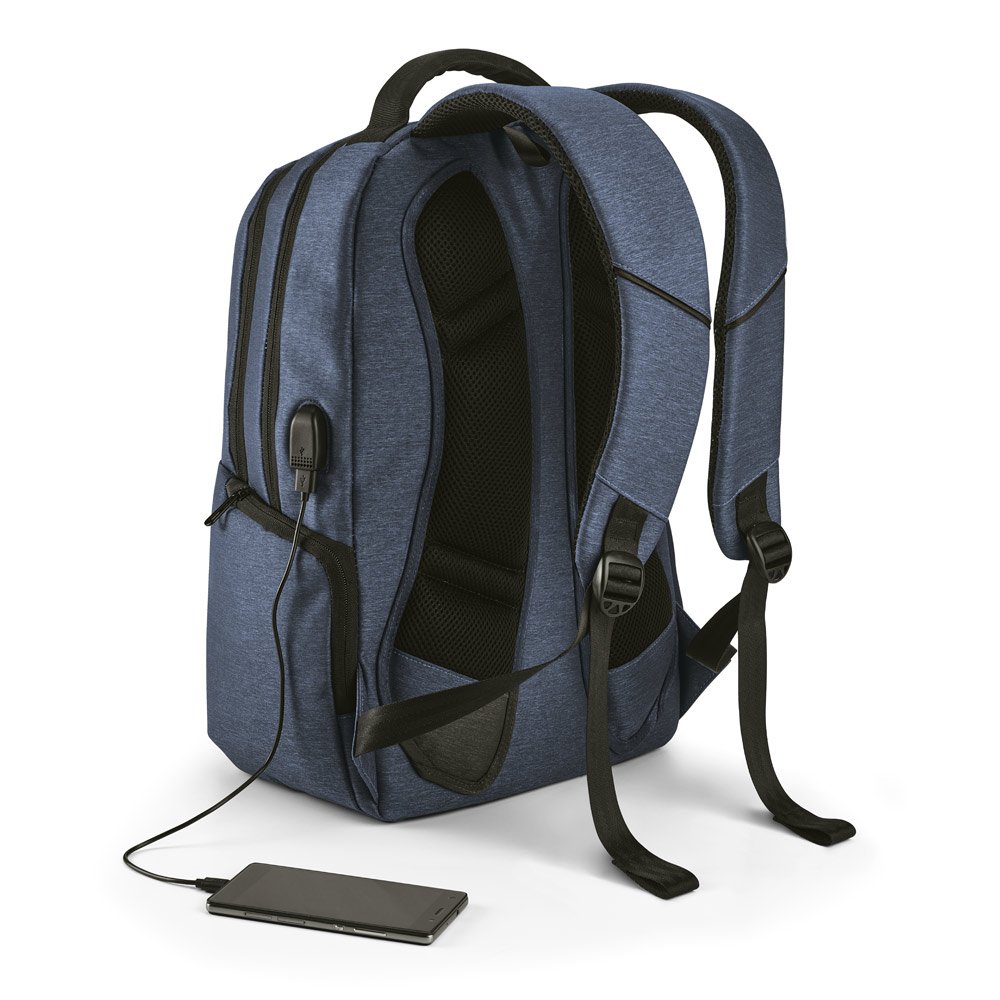 SPACIO. Mochila para notebook 17'' em Nylon 2Tone impermeável 26 L - Imagem 6