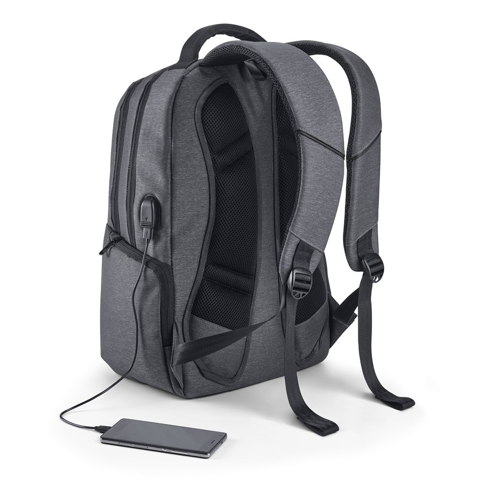 SPACIO. Mochila para notebook 17'' em Nylon 2Tone impermeável 26 L - Imagem 8