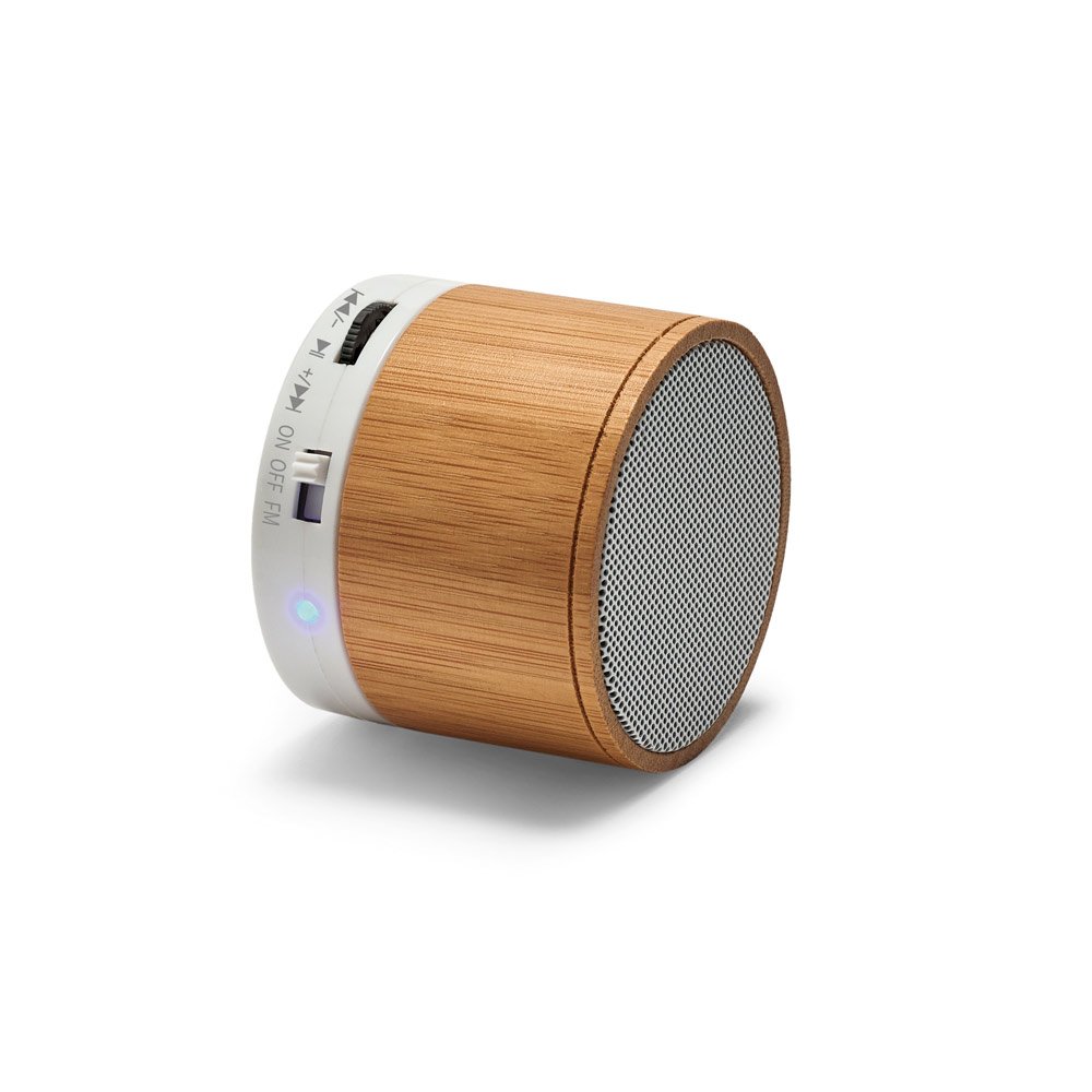 GLASHOW ECO. Caixa de som em bambu com microfone - Imagem 6