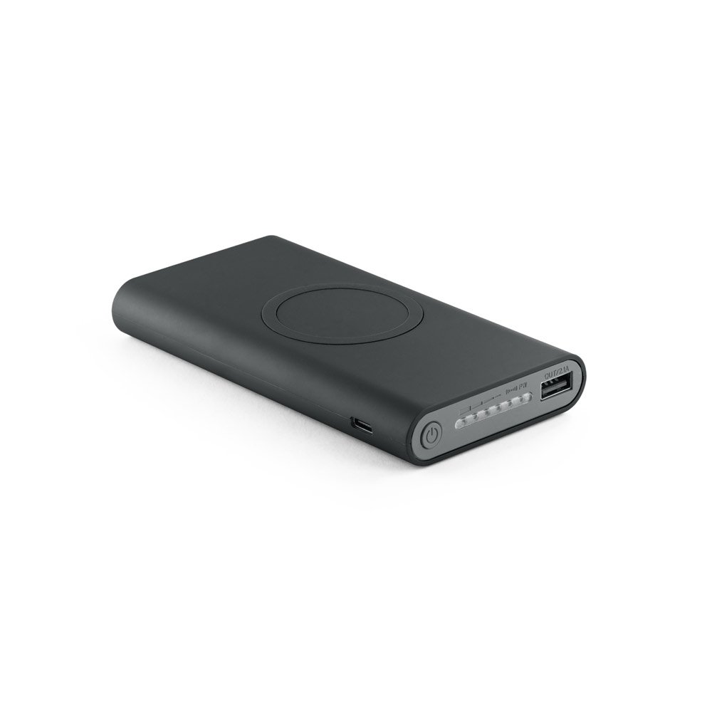 ALDRIN X. Bateria portátil por indução (wireless) super-rápido em ABS e capacidade de 10 000 mAh - Imagem 6