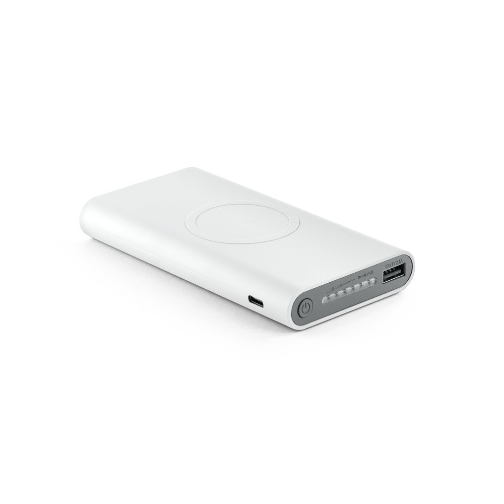 ALDRIN X. Bateria portátil por indução (wireless) super-rápido em ABS e capacidade de 10 000 mAh - Imagem 7