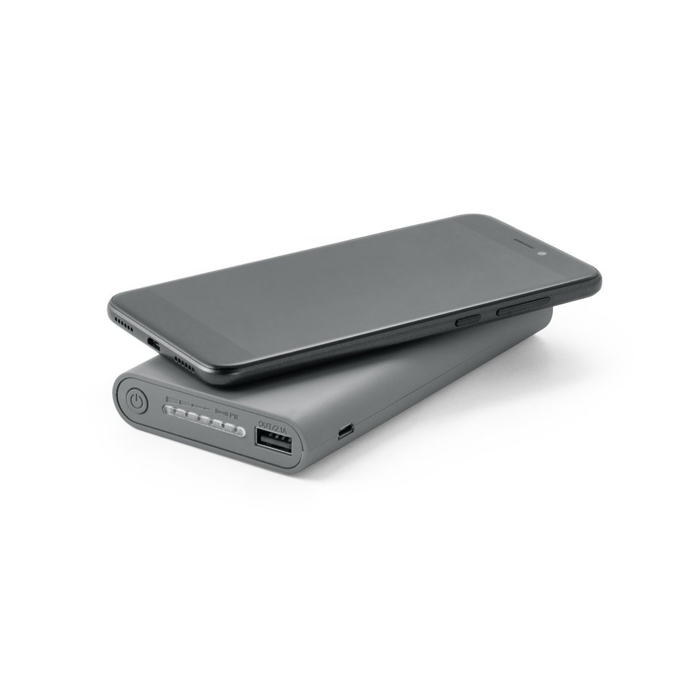 ALDRIN X. Bateria portátil por indução (wireless) super-rápido em ABS e capacidade de 10 000 mAh - Imagem 11