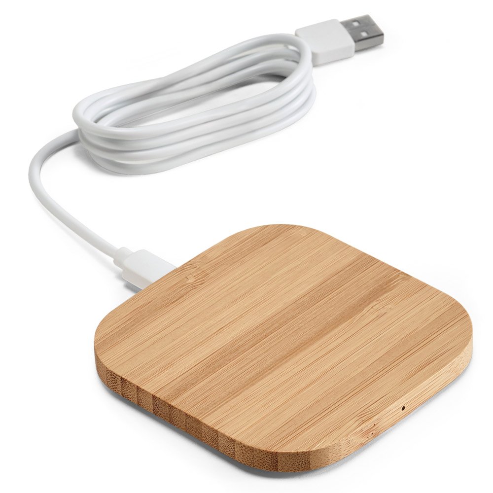 ECOPOWER. Carregador wireless super-rápido em bambu 15W - Imagem 5
