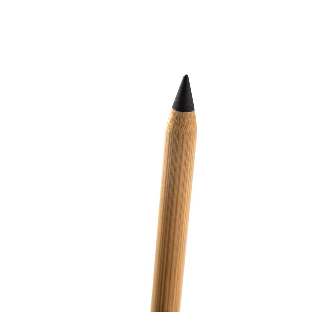 INFINITY. Caneta sem tinta com ponta de liga metálica em bambu - Imagem 3