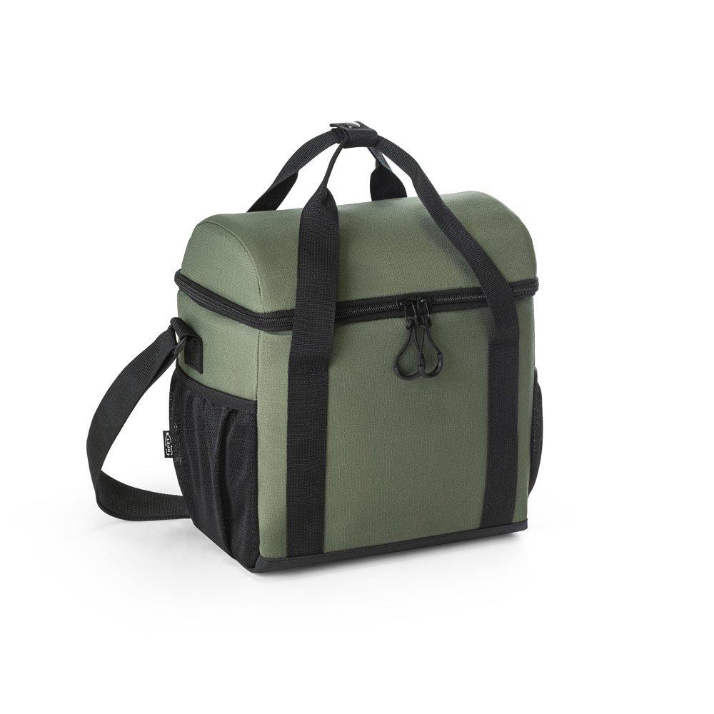 ROMA M. Cooler. Bolsa térmica almofadada 600D ripstop em poliéster reciclado com interior forrado em PEVA 11 L - Imagem 9
