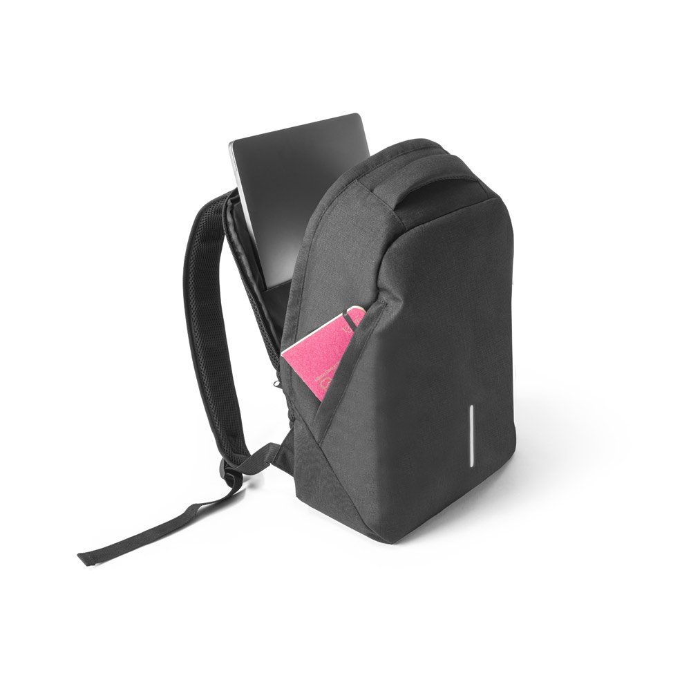 AUCKLAND. Mochila com sistema antiroubo para notebook 15'6" em 600D e ripstop 17 L - Imagem 7