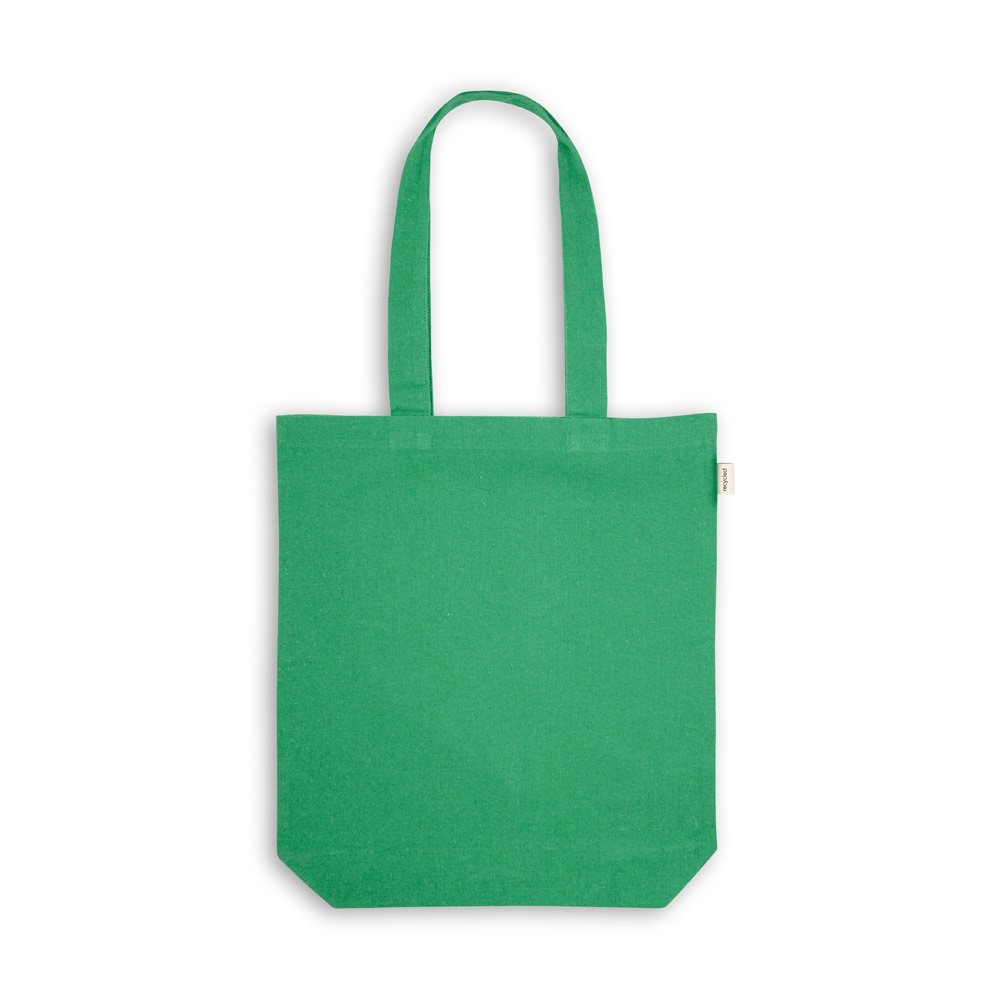 PRAGA. Sacola em 70% algodão reciclado e 30% poliéster reciclado (220g/m²) sem tingimento - Imagem 10