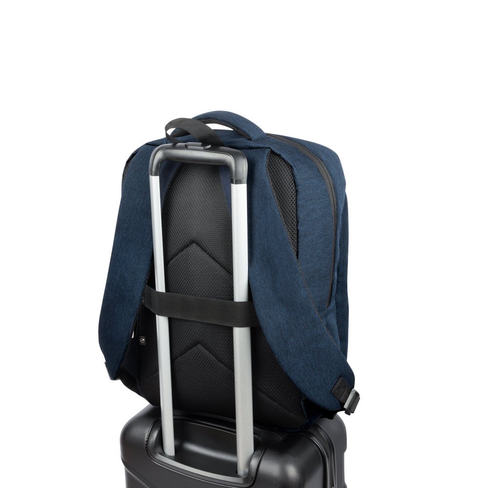 COVENTRY. Mochila, totalmente almofadada, para notebook 15.6" em poliéster reciclado 300D de alta densidade 18 L - Imagem 13