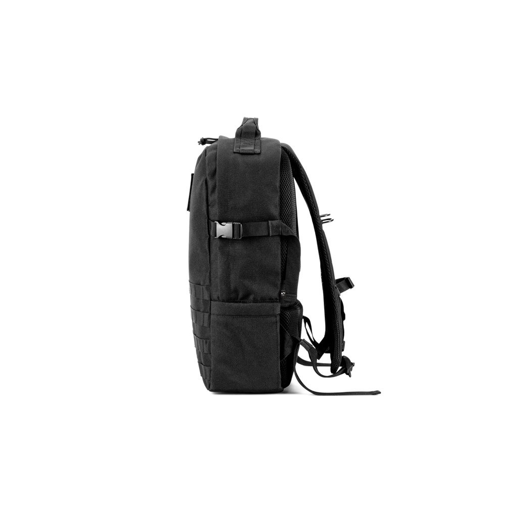 EDINBURGH BPACK. Mochila estilo militar em poliéster reciclado 600D, de alta densidade, com bolso para notebook 17'3" 21 L - Imagem 8