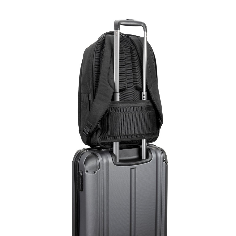 YANGON BPACK. Mochila antirroubo, em poliéster reciclado 600D twill, resistente à água, e bolso para notebook 17'3" 20 L - Imagem 8