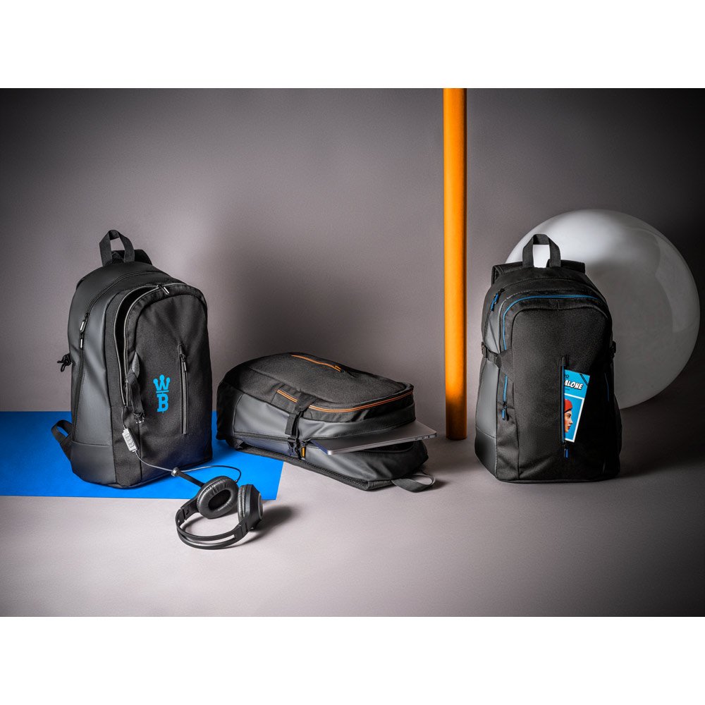 DERBY. Mochila para notebook 15'6" em 900D e c. sintético - Imagem 3
