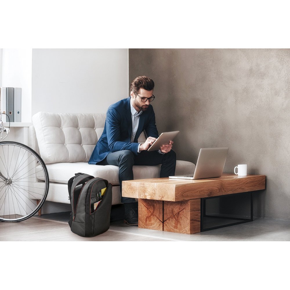 ZAGAZIG. Mochila para notebook 17'' em 900D e c. sintético 18 L - Imagem 4