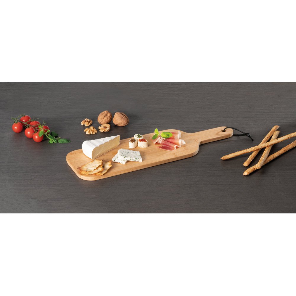 SESAME. Tábua em bambu ideal para servir aperitivos com fitas para pedurar - Imagem 4