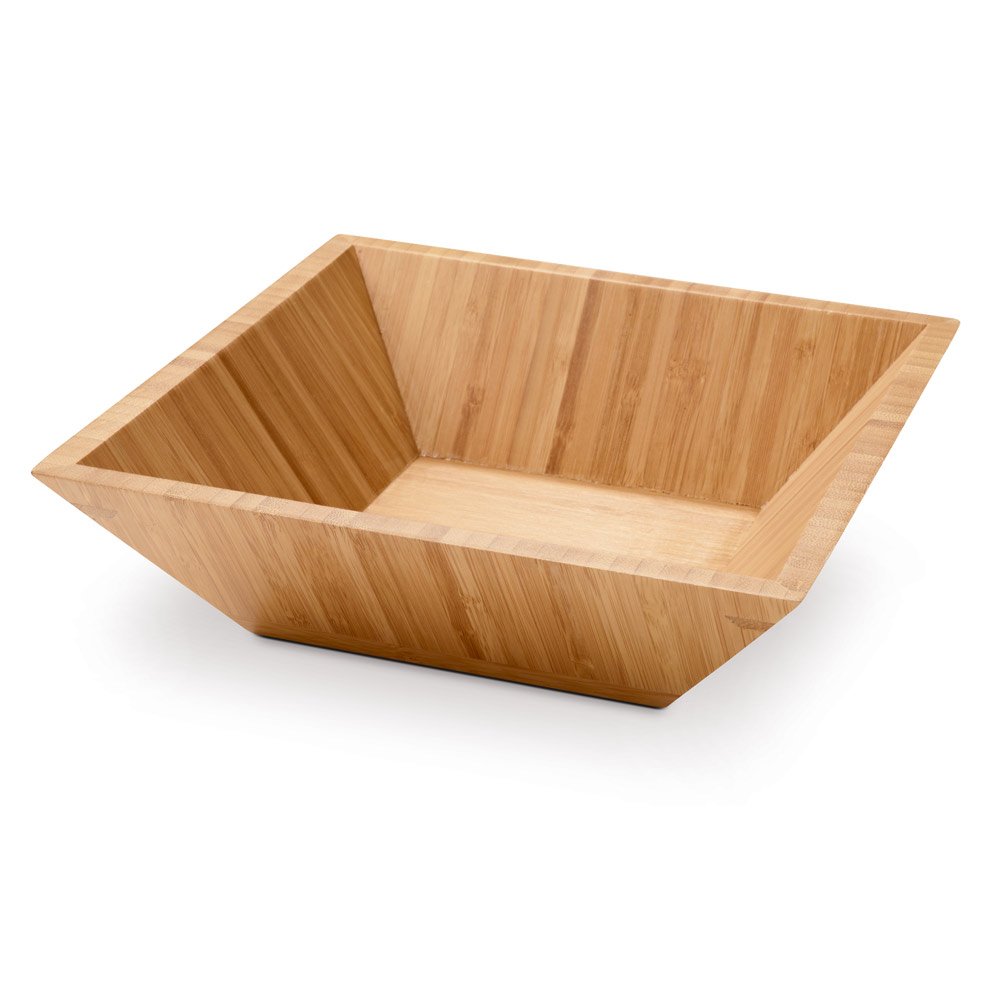 PEPPER. Saladeira em bambu em formato quadrado - Imagem 3