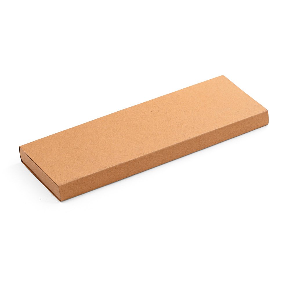 ALIOLI. Kit churrasco em caixa kraft com 2 utensílios 3m aço inox e bambu - Imagem 7