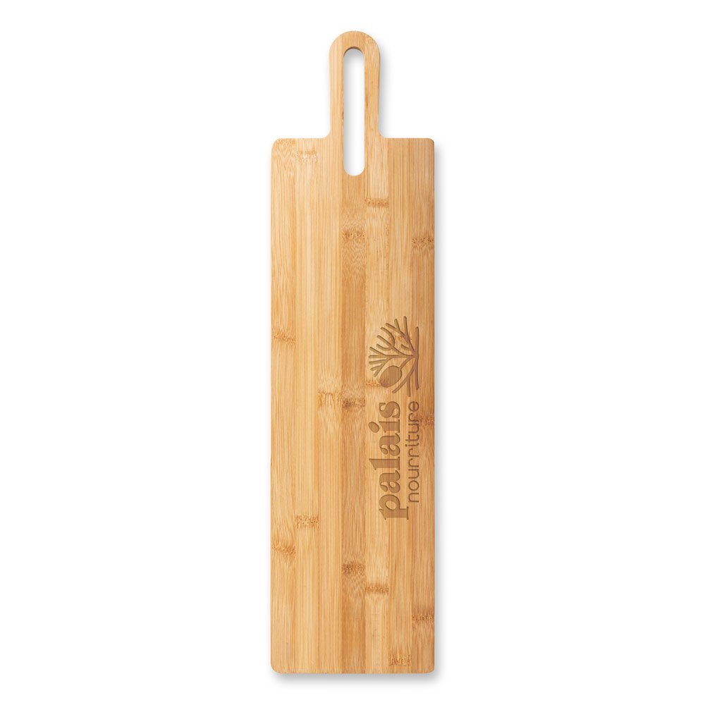 CARAWAY LONG. Tábua de servir aperitivos em bambu com pega - Imagem 3