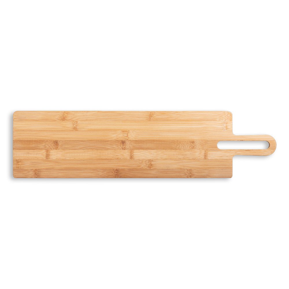 CARAWAY LONG. Tábua de servir aperitivos em bambu com pega - Imagem 7