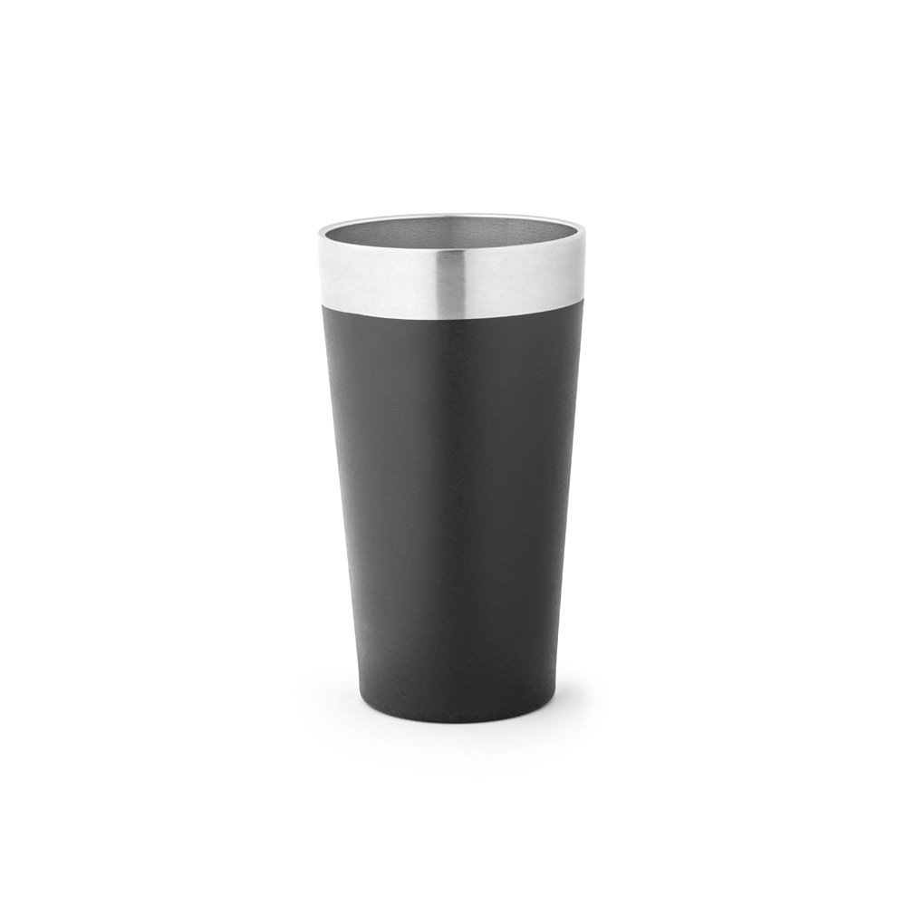 HALPERT. Copo de viagem em aço inox térmico, com parede dupla isolada a vácuo 540 mL - Imagem 3