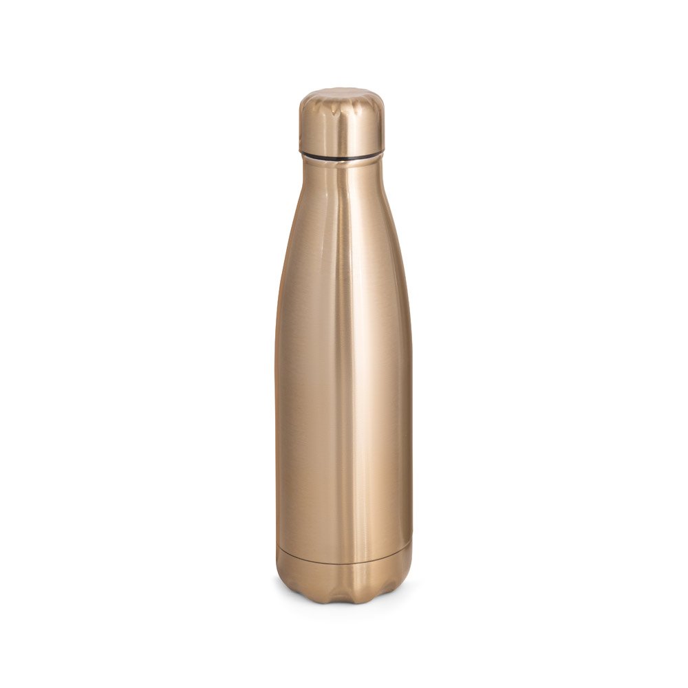 SHOW METALLIC. Garrafa em aço inox de parede dupla térmica, isolada a vácuo e acabamento metalizado 510 mL - Imagem 7