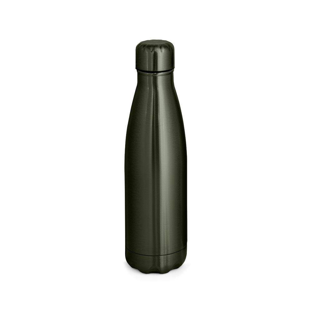 SHOW METALLIC. Garrafa em aço inox de parede dupla térmica, isolada a vácuo e acabamento metalizado 510 mL - Imagem 8