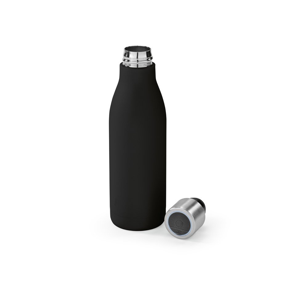 CHILWELL. Garrafa em aço inox 90% reciclado de parede dupla térmica com sistema de auto-sanitização UV 500 mL - Imagem 3