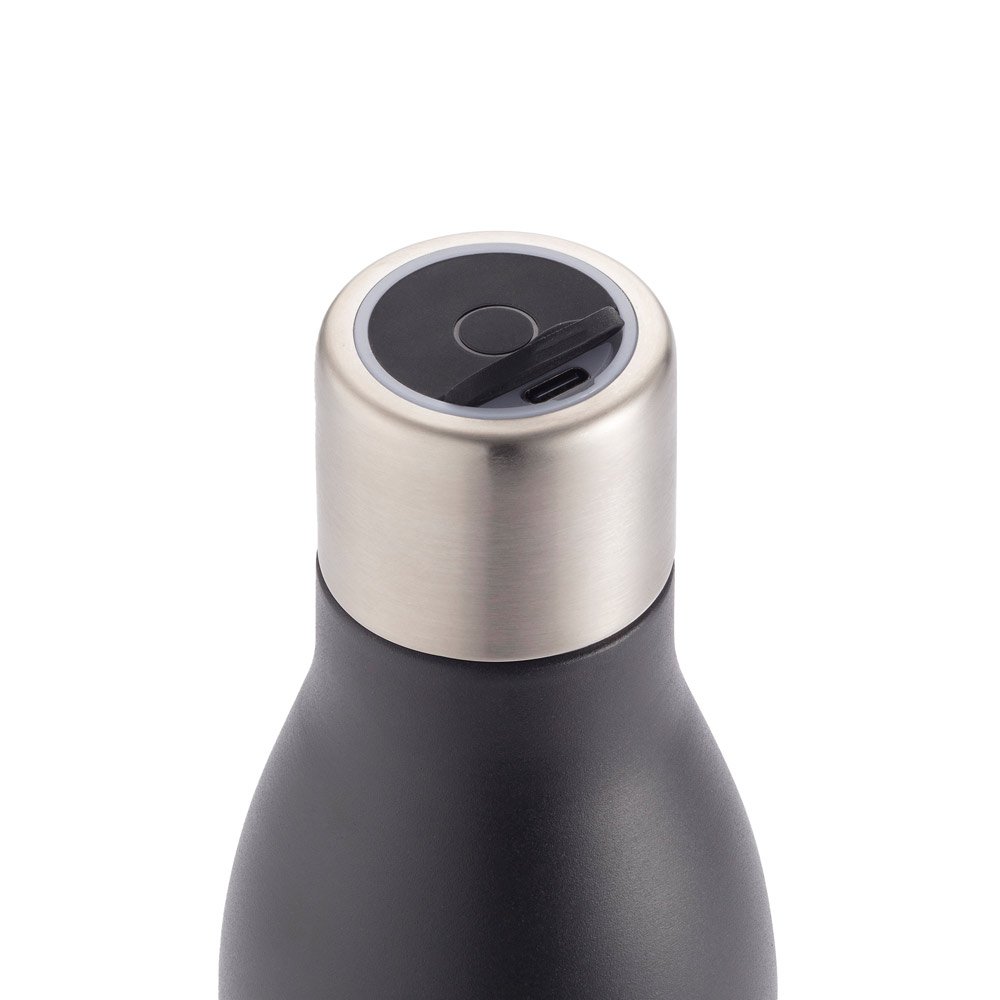 CHILWELL. Garrafa em aço inox 90% reciclado de parede dupla térmica com sistema de auto-sanitização UV 500 mL - Imagem 7