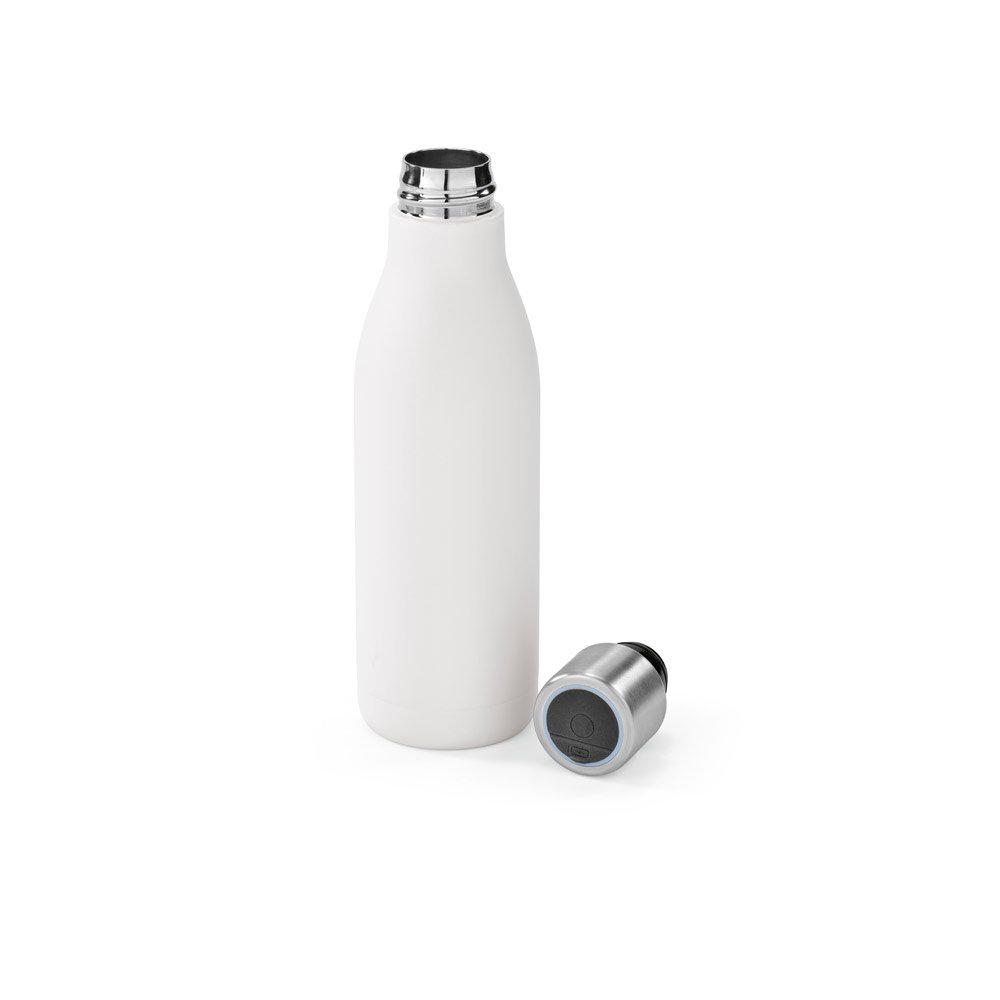 CHILWELL. Garrafa em aço inox 90% reciclado de parede dupla térmica com sistema de auto-sanitização UV 500 mL - Imagem 9