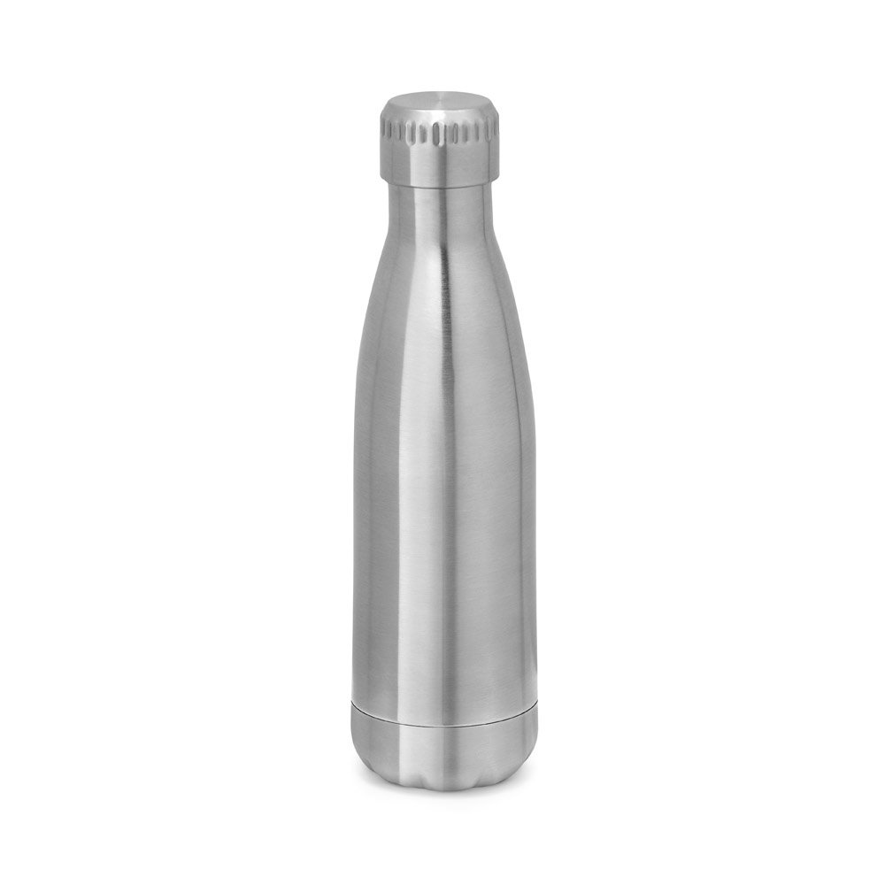 SHOW. Garrafa em aço inox de parede dupla térmica, isolada a vácuo, com tampa em aço inox 510 mL - Imagem 9