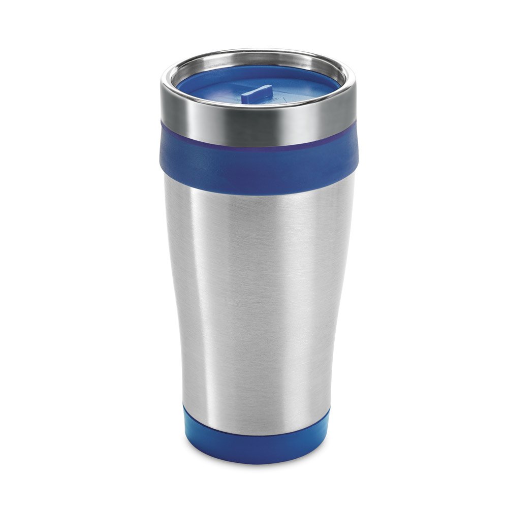 BATUM. Copo de viagem em aço inox e PP, térmico com parede dupla isolada a ar 420 mL - Imagem 4