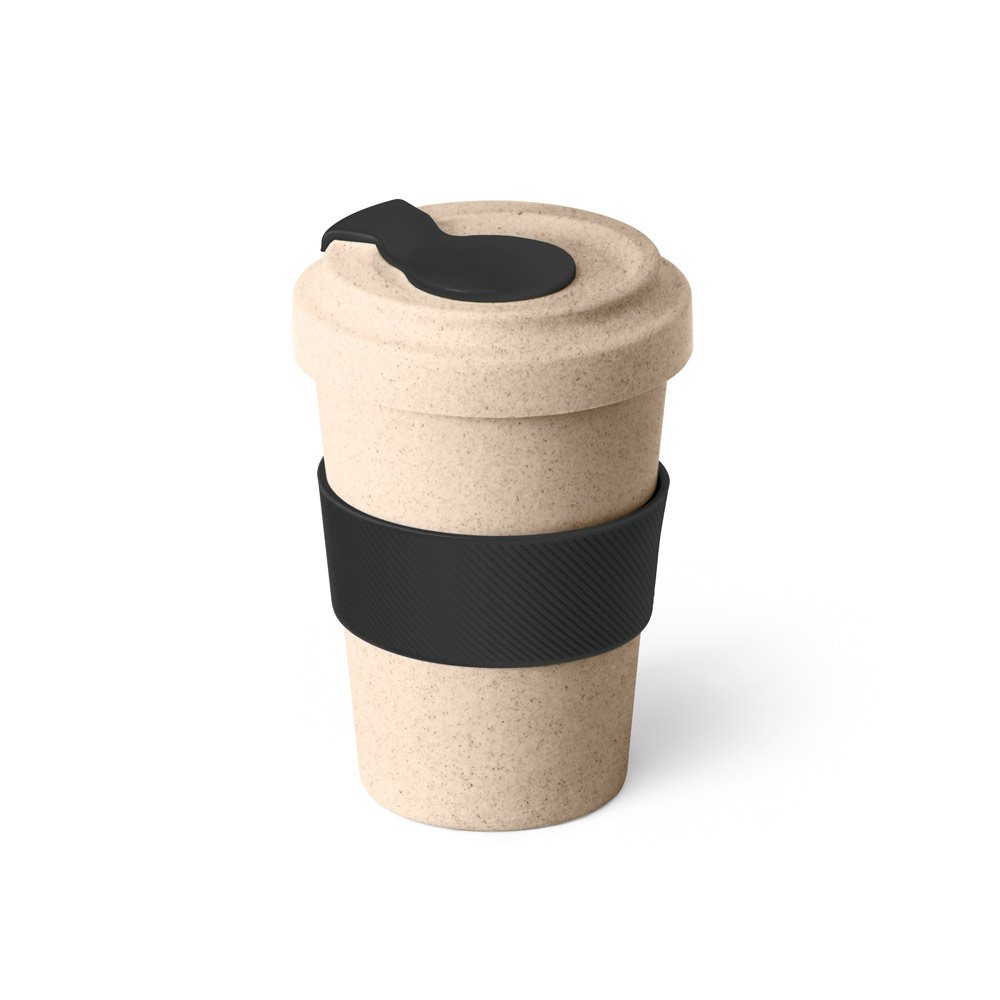 CANNA. Copo para viagem em fibra de bambu (60%) e PP (40%) 500 mL - Imagem 3