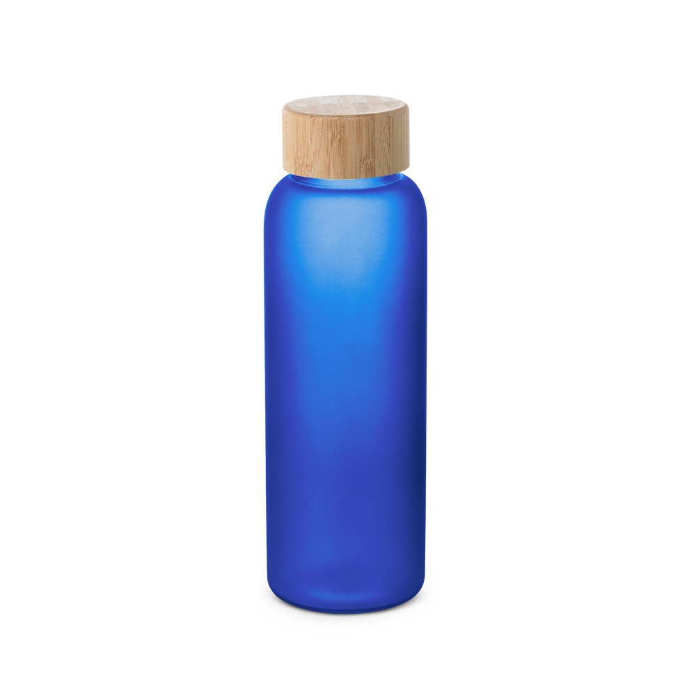 LILLARD. Squeeze de vidro borossilicato fosco com tampa em bambu 500 mL - Imagem 9