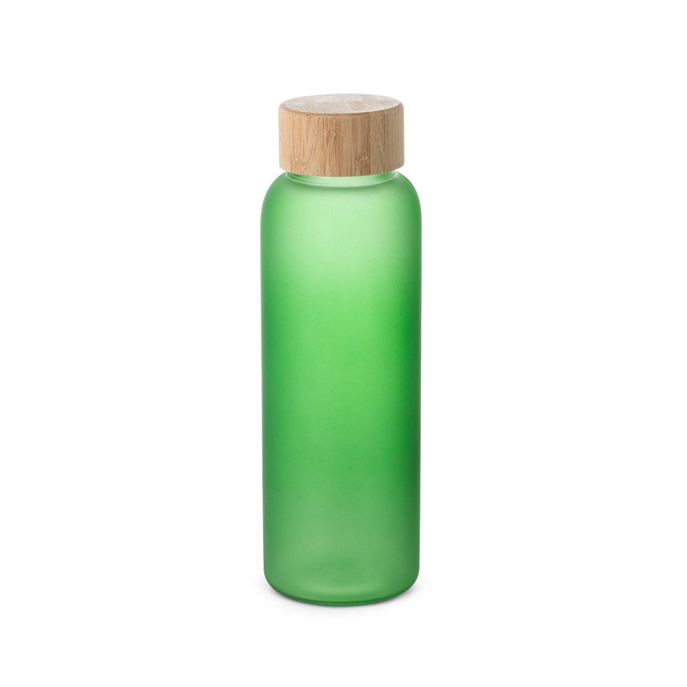 LILLARD. Squeeze de vidro borossilicato fosco com tampa em bambu 500 mL - Imagem 11