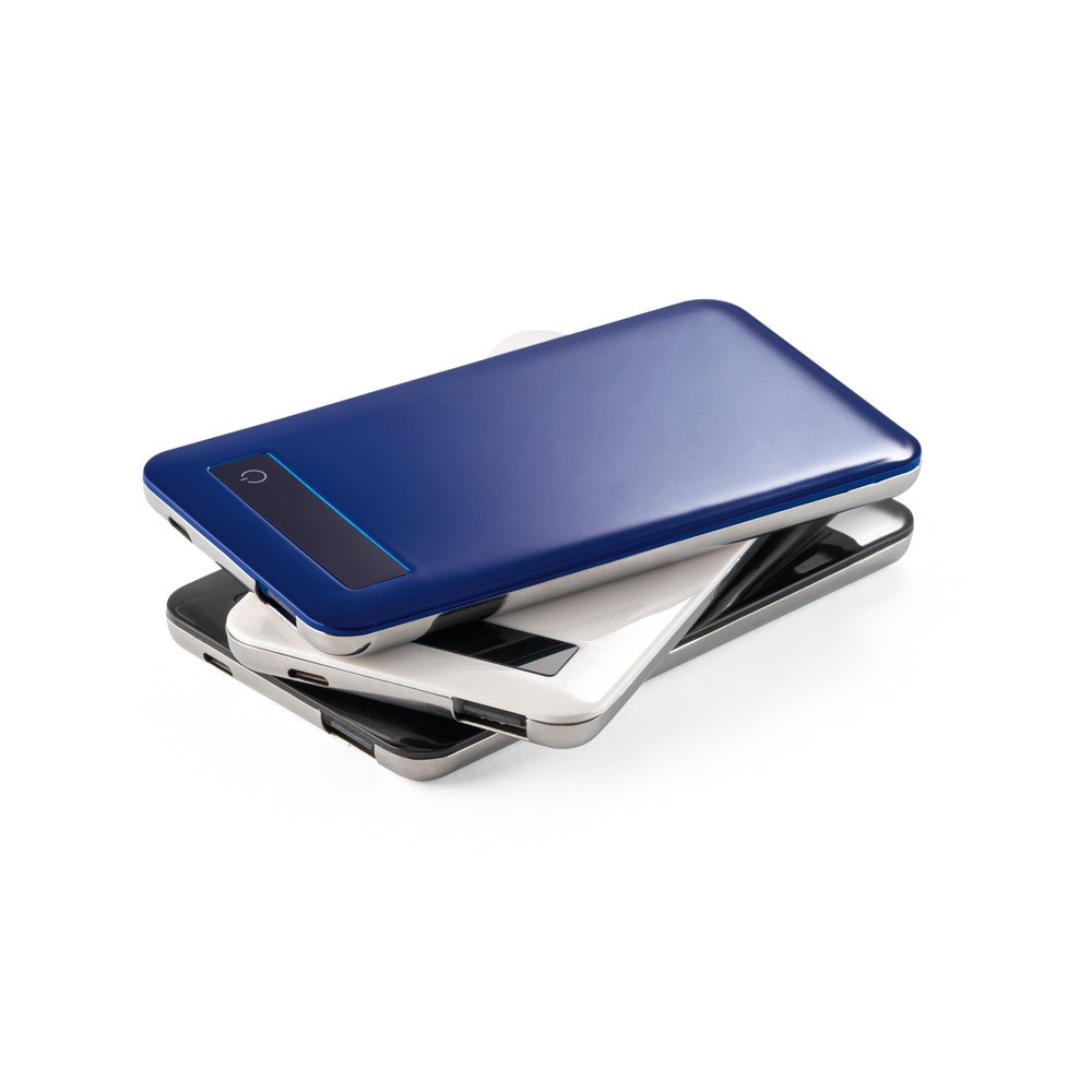 SAGAN. Bateria portátil com ecrã touch e indicador de carga 4'000 mAh - Imagem 5
