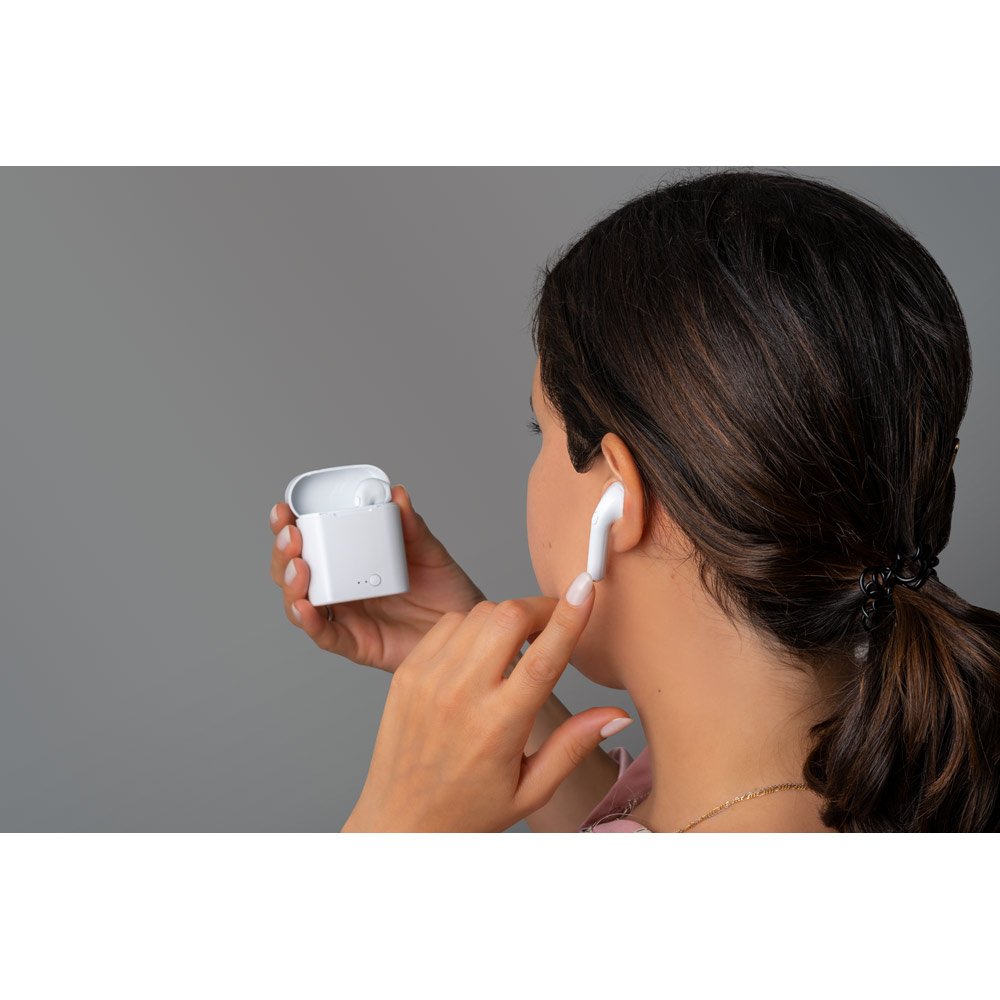 KLEBS. Fone de ouvido wireless em ABS com microfone e autonomia de 1h50 - Imagem 4