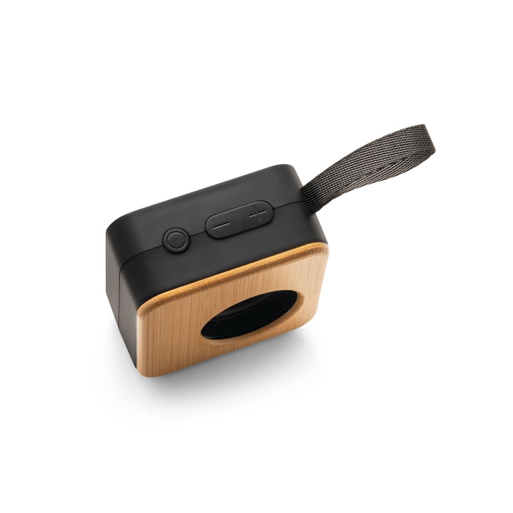 MAYER. Caixa de som portátil em bambu e ABS 100% reciclado com autonomia de 4h - Imagem 7