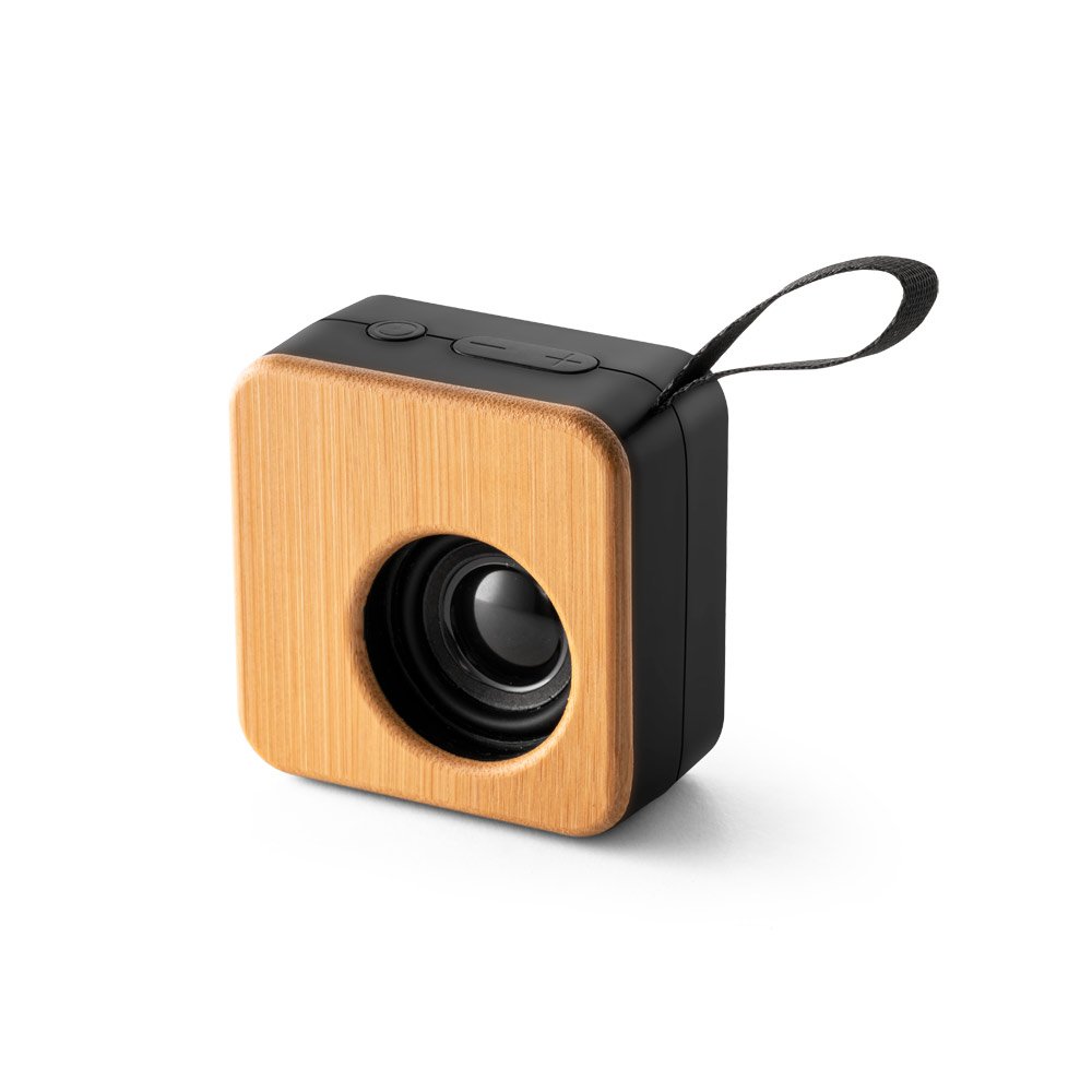 MAYER. Caixa de som portátil em bambu e ABS 100% reciclado com autonomia de 4h - Imagem 6