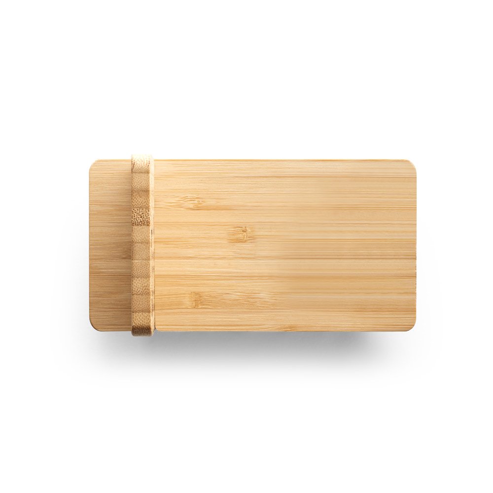 LANGE. Carregador por indução (wireless) super-rápido e suporte em bambu para smartphone 15 W - Imagem 3
