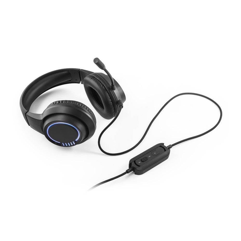 THORNE HEADSET RGB. Fones de ouvido para jogos com microfone de alta qualidade incorporado com luzes RGB - Imagem 7