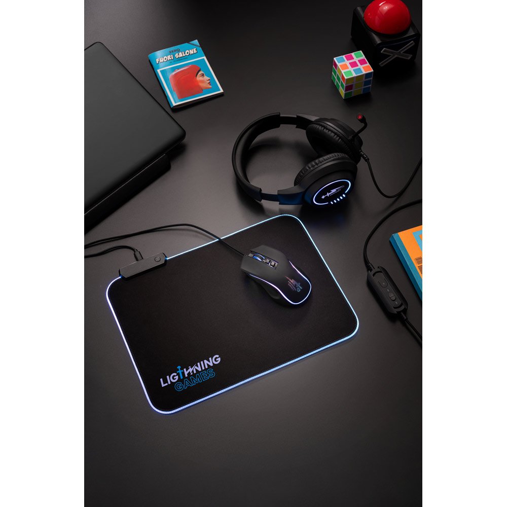 THORNE HEADSET RGB. Fones de ouvido para jogos com microfone de alta qualidade incorporado com luzes RGB - Imagem 4