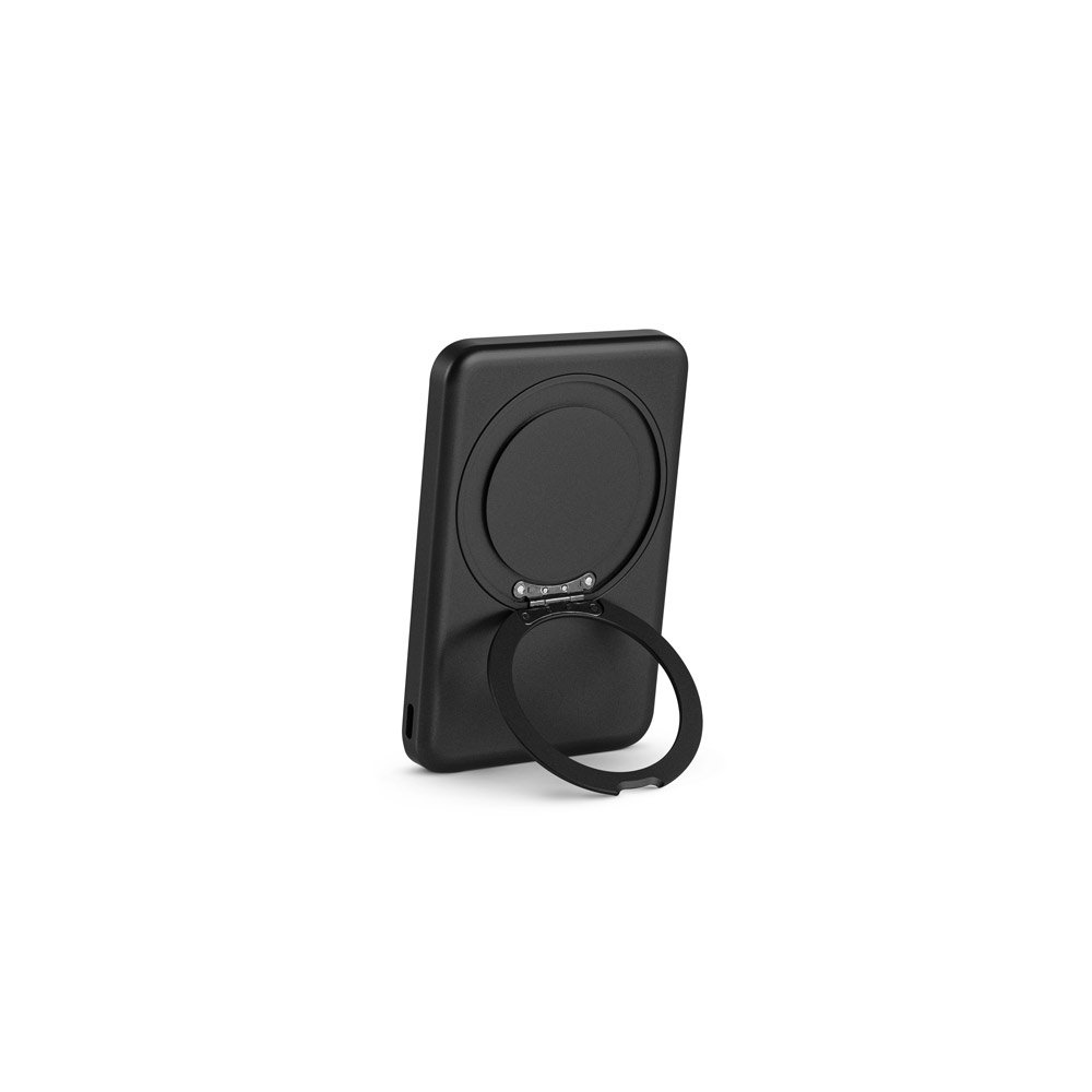 WARSHEL 5. Bateria portátil magnética em ABS 100% reciclado com suporte, carregador por indução (wireless) super-rápido 15W e capacidade de 5'000 mAh - Imagem 9