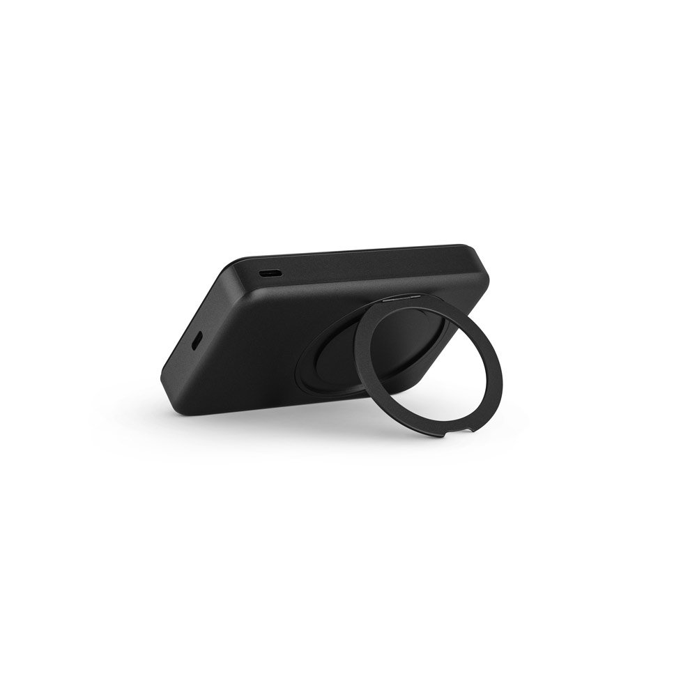 WARSHEL 10. Bateria portátil magnética em ABS 100% reciclado com suporte, carregador por indução (wireless) super-rápido 15W e capacidade de 10'000 mAh - Imagem 9