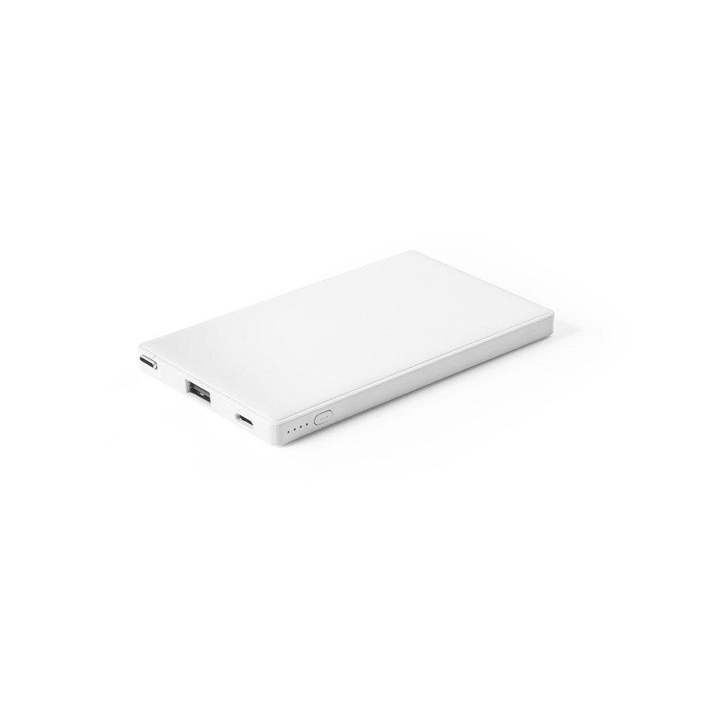 WIGNER. Bateria portátil em ABS 100% reciclado e bateria em lítio com capacidade de 4'000 mAh - Imagem 8