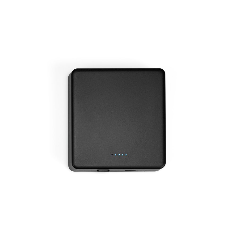 SMOOT 5. Bateria portátil de carregamento rápido em ABS 100% reciclado com acabamento em mate e capacidade de 5'000 mAh - Imagem 3