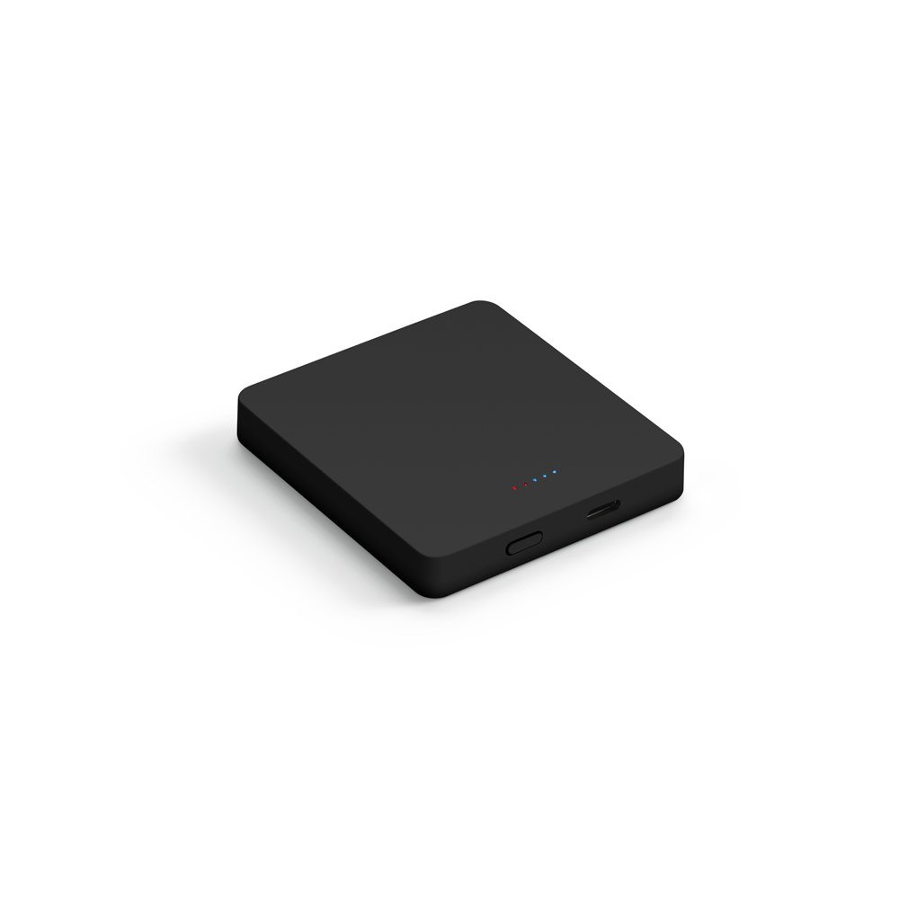 SMOOT 5. Bateria portátil de carregamento rápido em ABS 100% reciclado com acabamento em mate e capacidade de 5'000 mAh - Imagem 5
