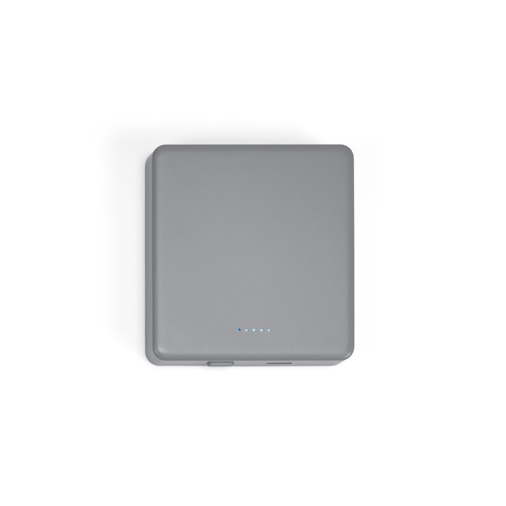 SMOOT 5. Bateria portátil de carregamento rápido em ABS 100% reciclado com acabamento em mate e capacidade de 5'000 mAh - Imagem 7