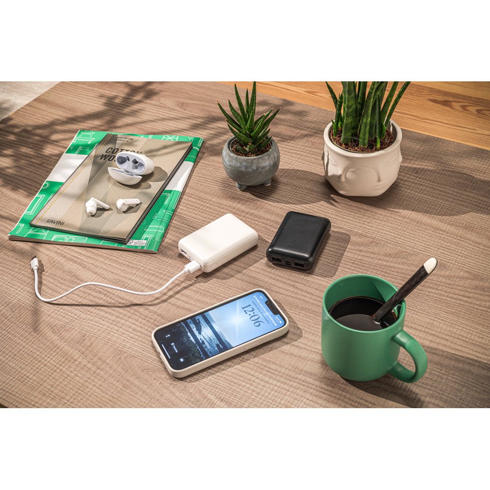 LEAKEY 10. Bateria portáti em ABS 100% reciclado e capacidade de 10'000 mAh - Imagem 5