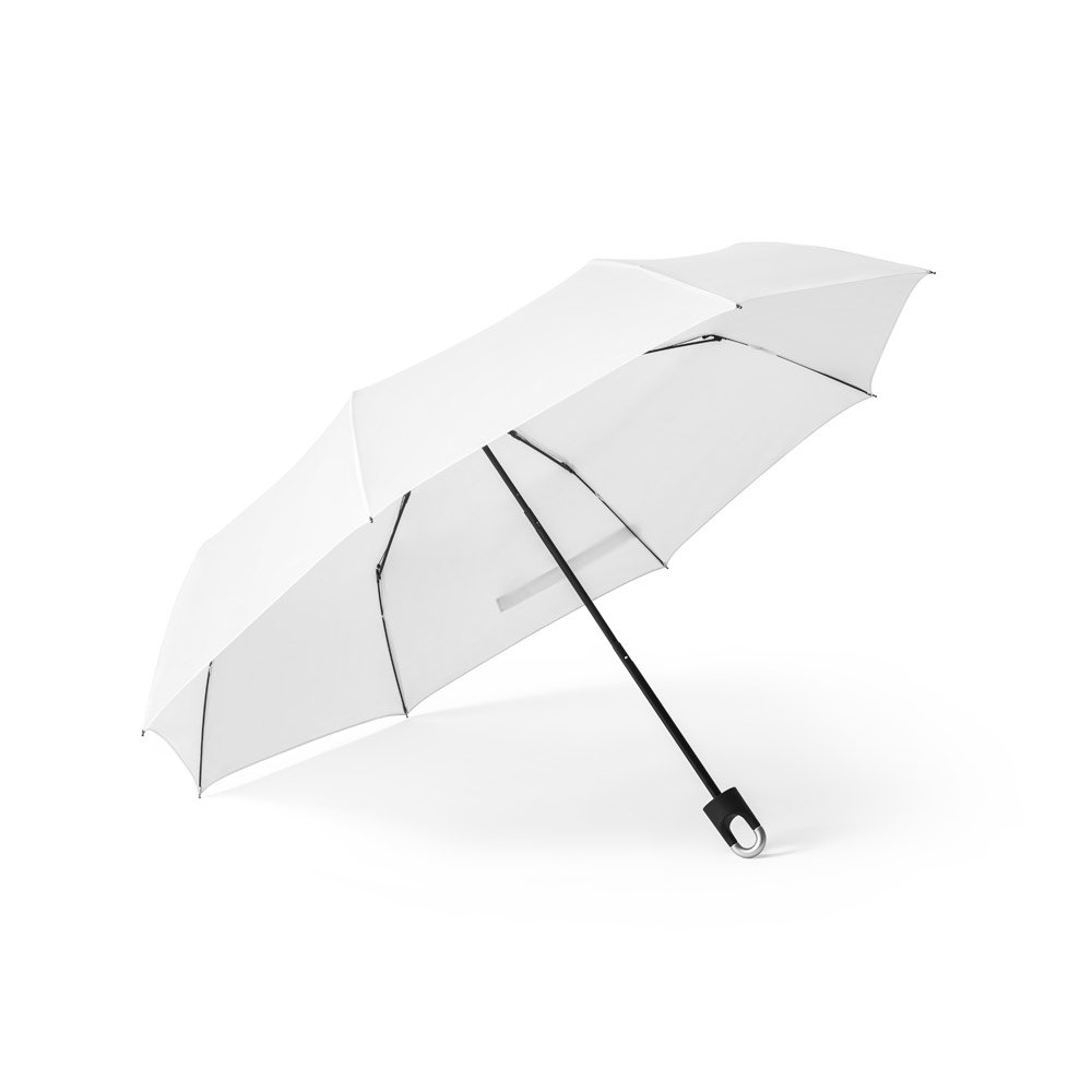 ARON. Guarda-chuva dobrável de 21'' em poliéster 100% reciclado pongee 190T - Imagem 11